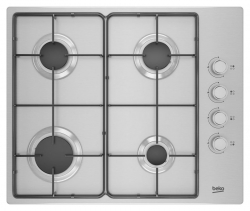 Газовая варочная поверхность Beko HIGG 641C3 SX нержавеющая сталь