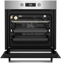 Духовой шкаф Электрический Beko BIM12300XPS нержавеющая сталь/черный