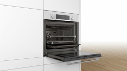 Духовой шкаф Электрический Bosch HIJ517YW0R белый