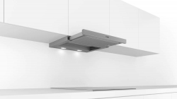 Вытяжка встраиваемая Bosch DFM064W54 серебристый управление: кулисные переключатели (1 мотор)