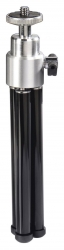 Штатив Hama Mini Ball XL настольный черный/серебристый металл (125гр.)