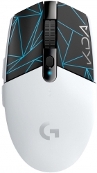 Мышь Logitech G305 белый/черный беспроводная