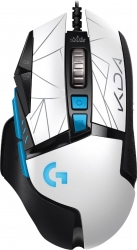 Мышь Logitech G502 Hero белый/черный проводная