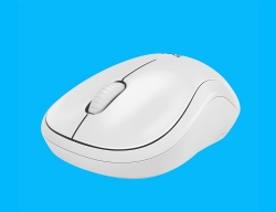Мышь Logitech Silent M220-OFF белый беспроводная