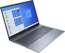 Ноутбук HP Pavilion 15-eh1012ur Ryzen 3 5300U/8Gb/SSD512Gb/AMD Radeon/15.6/IPS/FHD 1920x1080/Windows 10/blue/WiFi/BT/Cam
