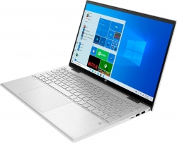 Трансформер HP Pavilion x360 15-er0003ur Core i3 1125G4/8Gb/SSD512Gb/Intel UHD Graphics/15.6/IPS/Touch/FHD 1920x1080/Windows 10/silver/WiFi/BT/Cam