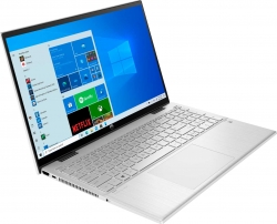 Трансформер HP Pavilion x360 15-er0003ur Core i3 1125G4/8Gb/SSD512Gb/Intel UHD Graphics/15.6/IPS/Touch/FHD 1920x1080/Windows 10/silver/WiFi/BT/Cam