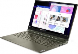 Трансформер Lenovo Yoga 7 15ITL5 Core i5 1135G7/8Gb/SSD512Gb/Intel Iris Xe graphics/15.6/IPS/Touch/FHD 1920x1080/Windows 10/d.green/WiFi/BT/Cam