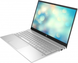 Ноутбук HP Pavilion 15-eg0052ur Core i5 1135G7/8Gb/SSD256Gb/NVIDIA GeForce MX350 2Gb/15.6/IPS/FHD 1920x1080/Free DOS 3.0/silver/WiFi/BT/Cam