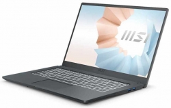 Ноутбук MSI Modern 15 A4M-020XRU Ryzen 5 4500U/8Gb/SSD256Gb/AMD Radeon/15.6/IPS/FHD 1920x1080/Free DOS/grey/WiFi/BT/Cam