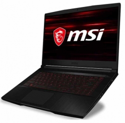 Ноутбук MSI GF63 Thin 10UC-422XRU Core i7 10750H/8Gb/SSD512Gb/NVIDIA GeForce RTX 3050 4Gb/15.6/IPS/FHD 1920x1080/Free DOS/black/WiFi/BT/Cam