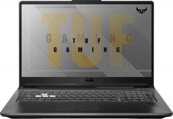 Ноутбук Asus FX706HE-HX026 Core i5 11400H/8Gb/SSD1Tb/NVIDIA GeForce RTX 3050 Ti 4Gb/17.3/FHD 1920x1080/noOS/grey/WiFi/BT/Cam