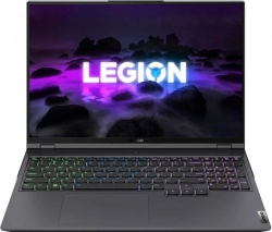 Ноутбук Lenovo Legion 5 Pro 16ITH6 Core i5 11400H/16Gb/SSD512Gb/NVIDIA GeForce RTX 3050 Ti 4Gb/16/IPS/WQXGA 2560x1600/noOS/grey/WiFi/BT/Cam