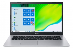 Ноутбук Acer Aspire 5 A517-52-57RD Core i5 1135G7/8Gb/SSD512Gb/Intel Iris Xe graphics/17.3/IPS/FHD 1920x1080/Windows 10 Professional/silver/WiFi/BT