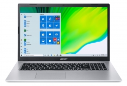 Ноутбук Acer Aspire 5 A517-52-57RD Core i5 1135G7/8Gb/SSD512Gb/Intel Iris Xe graphics/17.3/IPS/FHD 1920x1080/Windows 10 Professional/silver/WiFi/BT