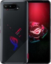 Смартфон Asus ZS673KS ROG Phone 5 256Gb 16Gb черный моноблок 3G 4G 2Sim 6.78 1080x2448 Android 11 64Mpix 802.11 a/b/g/n/ac/ax NFC GPS GSM900/1800 G