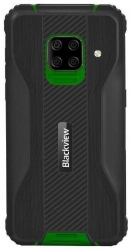 Смартфон Blackview BV5100 64Gb 4Gb черный/зеленый моноблок 3G 4G 2Sim 5.7 720x1440 Android 10 16Mpix 802.11 b/g/n NFC GPS GSM900/1800 GSM1900 Touch