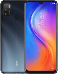 Смартфон Tecno Spark 5 Air 32Gb 2Gb серый моноблок 3G 4G 2Sim 6.95 720x1640 Android 10 GO edition 13Mpix 802.11 a/b/g/n/ac GPS GSM900/1800 GSM1900 