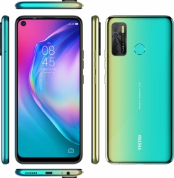 Смартфон Tecno Camon 15 64Gb 4Gb золотистый моноблок 3G 4G 2Sim 6.6 720x1600 Android 10 48Mpix 802.11 a/b/g/n/ac GPS GSM900/1800 GSM1900 MP3 microS