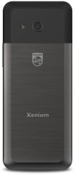 Мобильный телефон Philips E590 Xenium 64Mb черный моноблок 2Sim 3.2 240x320 2Mpix GSM900/1800 GSM1900 MP3 microSD