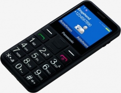 Мобильный телефон Panasonic TU150 черный моноблок 2Sim 2.4 240x320 0.3Mpix GSM900/1800 MP3 FM microSDHC max32Gb