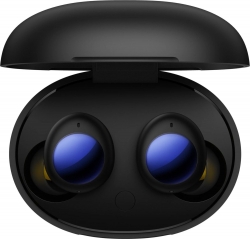 Гарнитура вкладыши Realme Buds Air 2 NEO RMA2008 черный беспроводные bluetooth в ушной раковине (6670528)