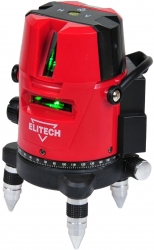 Уровень Elitech ЛН 5/2В-ЗЕЛ (E0306.006.00)