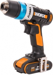 Дрель-шуруповерт Worx WX178 аккум. патрон:быстрозажимной (кейс в комплекте)