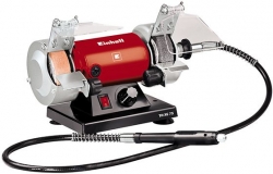 Электроточило Einhell TH-XG 75 Kit 120Вт 9900об/мин d=75мм t=20мм