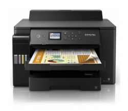 Принтер струйный Epson L11160 (C11CJ04404) A3+ Duplex Net WiFi USB RJ-45 черный