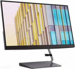 Монитор Lenovo Q24h-10 темно-серый