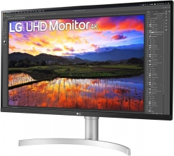 Монитор LG 31.5 32UN650-W черный IPS LED 16:9 HDMI M/M матовая HAS 350cd 178гр/178гр 3840x2160 Ultra HD 8.2кг