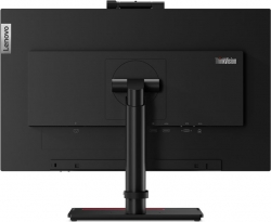 Монитор Lenovo 23.8 ThinkVision T24v-20 черный IPS LED 4ms 16:9 HDMI M/M Cam HAS Pivot 250cd 178гр/178гр 1920x1080 D-Sub DisplayPort FHD USB 5.94кг