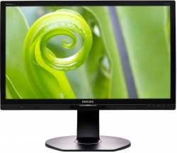 Монитор Philips 23.8 241P6EPJEB (00/01) черный IPS LED 16:9 DVI HDMI M/M матовая HAS Pivot 250cd 1920x1080 D-Sub DisplayPort FHD USB 6.47кг
