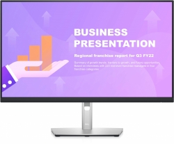 Монитор Dell 27 P2722HE черный IPS LED 16:9 HDMI матовая HAS Pivot 300cd 178гр/178гр 1920x1080 DisplayPort FHD USB 7.14кг