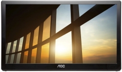Монитор AOC 15.6 Style I1659FWUX черный IPS LED 16:9 матовая 220cd 160гр/160гр 1920x1080 FHD USB 1.2кг