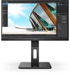 Монитор AOC 21.5 Pro 22P2DU черный IPS LED 16:9 DVI HDMI M/M матовая HAS 250cd 178гр/178гр 1920x1080 D-Sub FHD USB 4.15кг