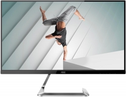 Монитор AOC 27 Style Q27T1 черный IPS LED 5ms 16:9 HDMI матовая 1300:1 350cd 178гр/178гр 2560x1440 DisplayPort Ultra HD 2K (1440p) 3.78кг