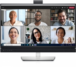 Монитор Dell 27 C2722DE черный IPS LED 8ms 16:9 HDMI M/M Cam матовая HAS Pivot 350cd 178гр/178гр 2560x1440 DisplayPort Ultra HD 2K (1440p) USB 8.8к