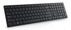 Клавиатура + мышь Dell KM5221W клав:черный мышь:черный беспроводная slim