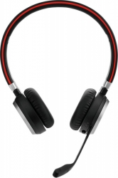 Наушники с микрофоном Jabra Evolve 65 MS черный накладные BT оголовье (6599-823-309)