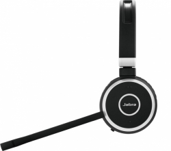Наушники с микрофоном Jabra Evolve 65 MS черный накладные BT оголовье (6599-823-309)