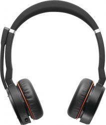 Наушники с микрофоном Jabra Evolve 75 Stereo MS черный накладные BT оголовье (7599-832-109)