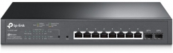 Коммутатор TP-Link TL-SG2210MP 8G 2SFP 8PoE+ 150W управляемый
