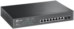 Коммутатор TP-Link TL-SG2210MP 8G 2SFP 8PoE+ 150W управляемый