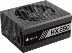 Блок питания Corsair ATX 850W HX850 80+ platinum 24+4+4pin APFC 135mm fan 16xSATA Cab Manag RTL