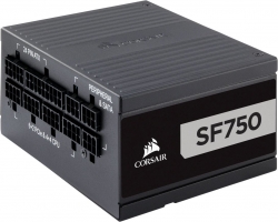 Блок питания Corsair SFX 750W SF750 80+ platinum 24+4+4pin APFC 90mm fan 8xSATA Cab Manag RTL