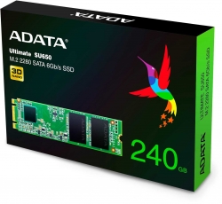 Накопитель SSD A-Data 240Gb ASU650NS38-240GT-C Ultimate SU650 M.2