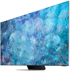 Телевизор QLED Samsung QE75QN900AUXRU Q серебристый