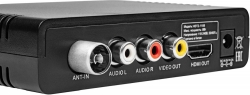 Ресивер DVB-T2 Harper HDT2-1108 черный